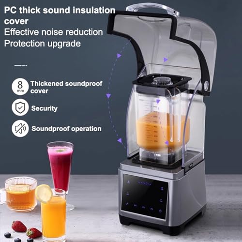 Máquina de gelo raspado comercial, liquidificador profissional 2200 W, máquina elétrica de cone de n