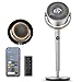 Dreo 23dB Intelligent ventilateur sur pied silencieux, 24M portée, volume d'air 1200m³/h, turbo circulateur, 102CM hauteur, 6 modes, 8 vitesses, oscillation omnidirectionnelle 120°+120°, PolyFan 502S