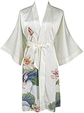 Polyester Charmeuse 22 mm Ce beau kimono a le drapé fluide et le plus confortable.