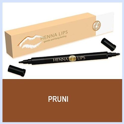 Natural Lip Stain, Henna Lips Lip Liner - Pruni