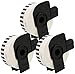 Produktbild 3 x DK-22210 29mm x 30.48m Endlos-Etiketten kompatibel für Brother P-Touch QL-500 QL-550 QL-560 QL-570 QL-700 QL-710W QL-720NW QL-800 QL-810W QL-820NWB QL-1050 QL-1100 QL-1110NWB Etikettendrucker