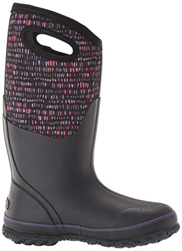 Bogs Women's Classic Tall Rainboot Rain Boot, Twinkle Print-Black, 8 #TOP5