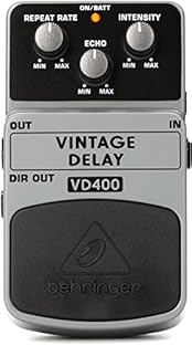 AUTHENTIC VINTAGE ECHO: Experience the warm, decaying repeats and slightly darkened tone of a true Bucket Brigade Device (BBD) analog delay circuit, faithfully capturing the character of iconic 1970s and 80s delay pedals. FULL CONTROL OVER YOUR SOUND...