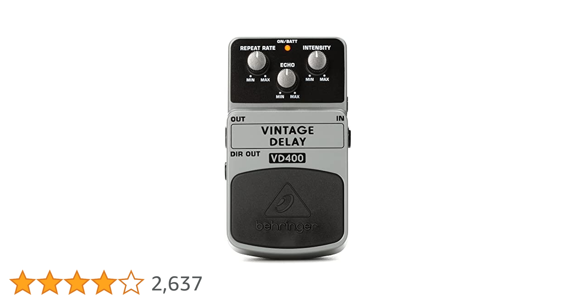 Amazon | BEHRINGER ベリンガー ヴィンテージディレイ VD400