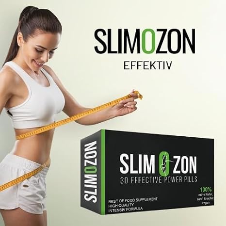 2 x Slimozon 30 + 30 Capsules - Lose Belly Fat and Lose Weight Quickly - The Pill for Effective Weight Loss