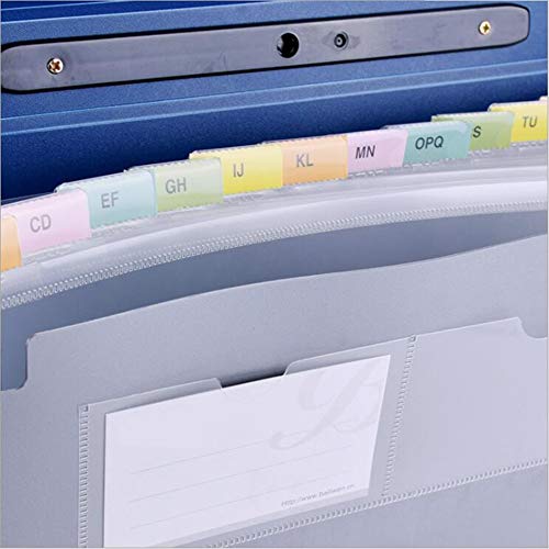 Dossier de bureau pour orgue LIBINFAN bleu trieur 12 compartiments - 4