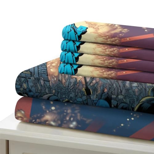 Housse de couette 3D Statue de la Liberté en microfibre premium King size - 7