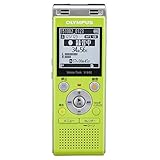 OLYMPUS ICレコーダー VoiceTrek 4GB MicroSD対応 V-842 ライムグリーン V-842 LGR