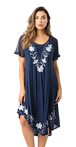 Image of Riviera Sun Short Sleeve Dresses for Women