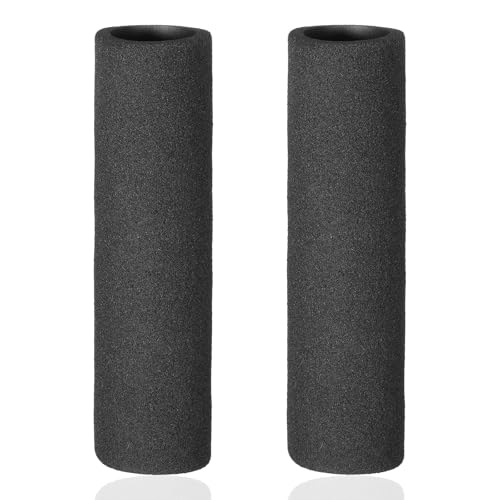 Foam Handle Grips, 2Pcs Motorcycle Handlebar Grips Motorcycle Hand Grip Sponge Covers Anti-Slip