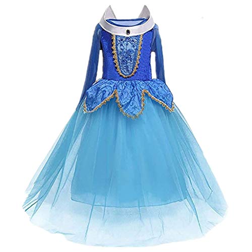 DreamHigh Sleeping Beauty Princess Party Girls Costume Dress Size 3-4 Years