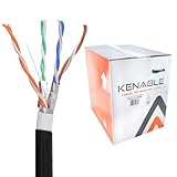 Technologie de paire torsadée blindée et feuille d'aluminium (S/FTP) : notre enrouleur de câble réseau Ethernet en cuivre extérieur CAT6A S/FTP à enterrement direct est équipé de la technologie avancée S/FTP, offrant une protection inégalée contre les interférences électromagnétiques (EMI) et la diaphonie.