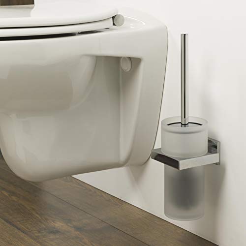 Tiger Items Scopino e Portascopino da WC, Acciaio