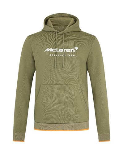 Castore McLaren F1 Core Essentials Logo Hoodie (Green, XXL)
