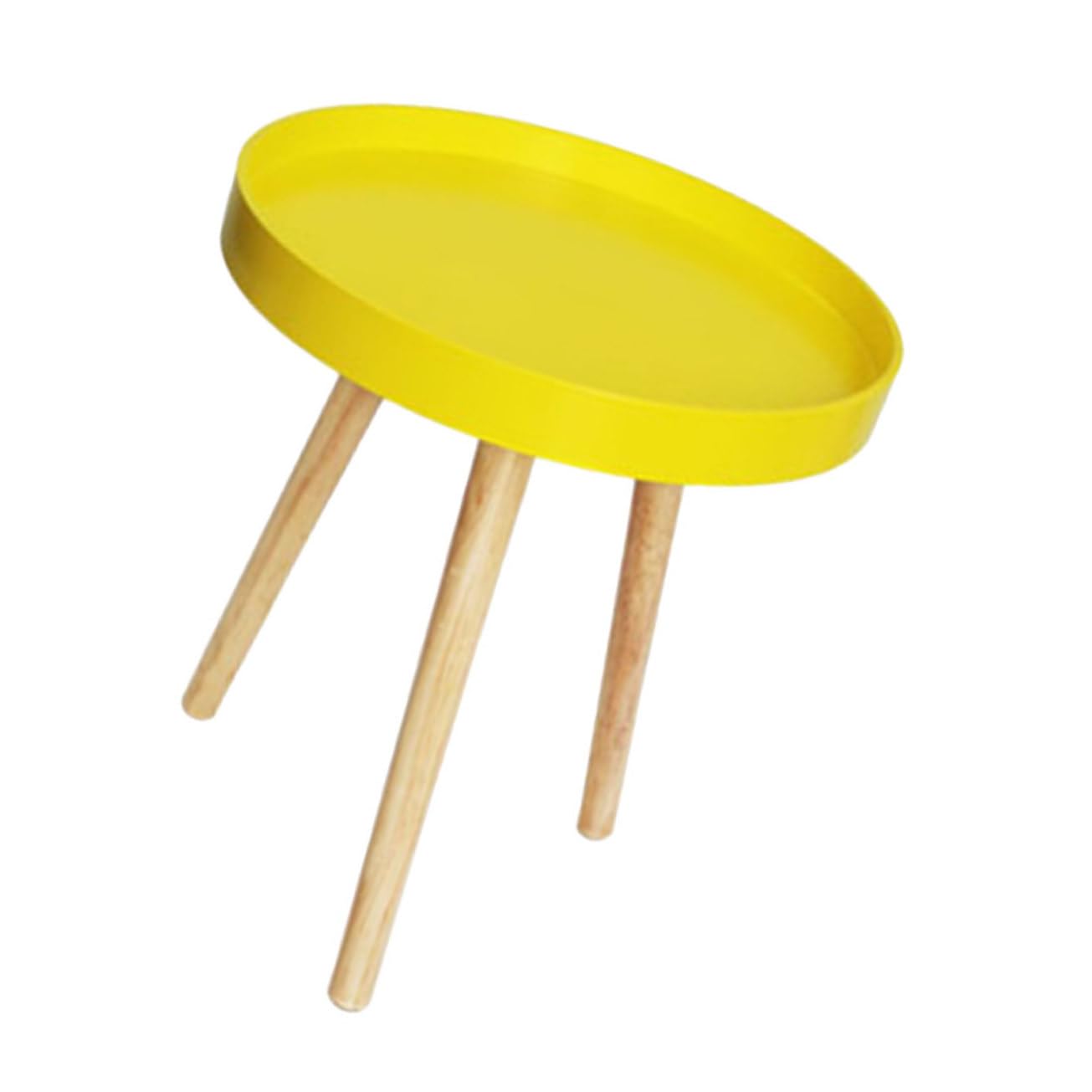 Mini table ronde compacte en bois pour petits espaces DOITOOL