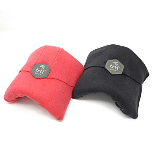 Up To 60% OFF trtl Pillow (Bundle of 2) - Scientifically Proven Super Soft Neck Support Travel Pillows - Machine Washable (Grey & Coral) Up To 60% OFF trtl Pillow (Bundle of 2) - Scientifically Proven Super Soft Neck Support Travel Pillows - Machine Washable (Grey & Coral)