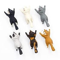 Algopix Similar Product 13 - JBBERTH 6PCS Different Cats Cell Phone