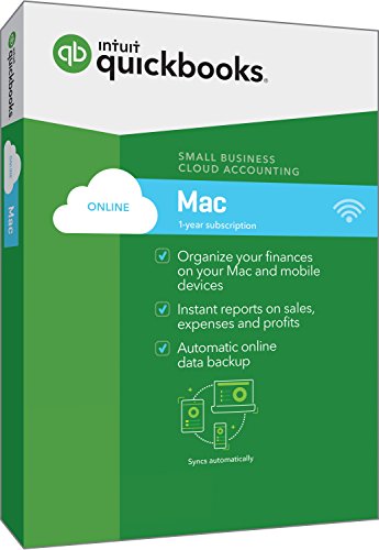 QuickBooks Mac Online 2017 Small Business Accounting Software [Old Version]