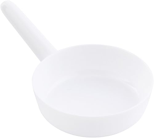 Miniatura 2 de Restaurantware Tazas de postre desechables de 1 onza, 100 mini platos de salsa, diseño de sartén para servir condimentos, aperitivos o muestras,