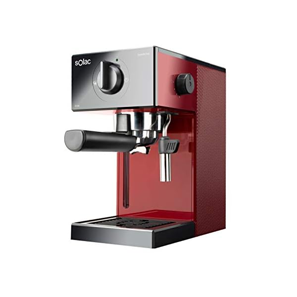 Solac CE4506 Squissita Easy Wine – Cafetera espresso, 20 bar, Double Cream,  Espresso y Cappuccino, 1050 W, Portafiltros… – TiendaOutlet