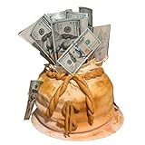 Edible 100 Dollar Bills Wafer Paper Cake Decorating Hundred Bill Edible Money Cake Topper (24 Green)