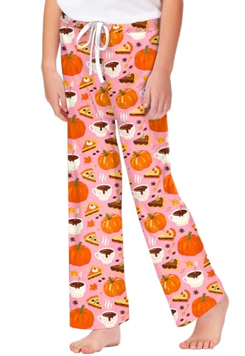 Image of Remimi Girl Boy Plaid Pants Drawstring Summer Casual Loose Bottoms 5-14 Years
