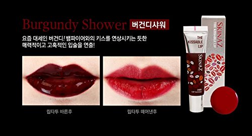 Skinaz Magic Lip Tatoo 2015 New ! ★ ★ New Concept Lip Makeup Biting Riptinteu Lasting 24 Hours (Burgundy Shower)