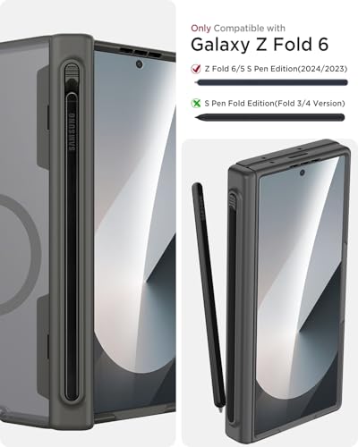 Coque MagSafe Galaxy Z Fold 6 antichoc avec protège-écran intégré