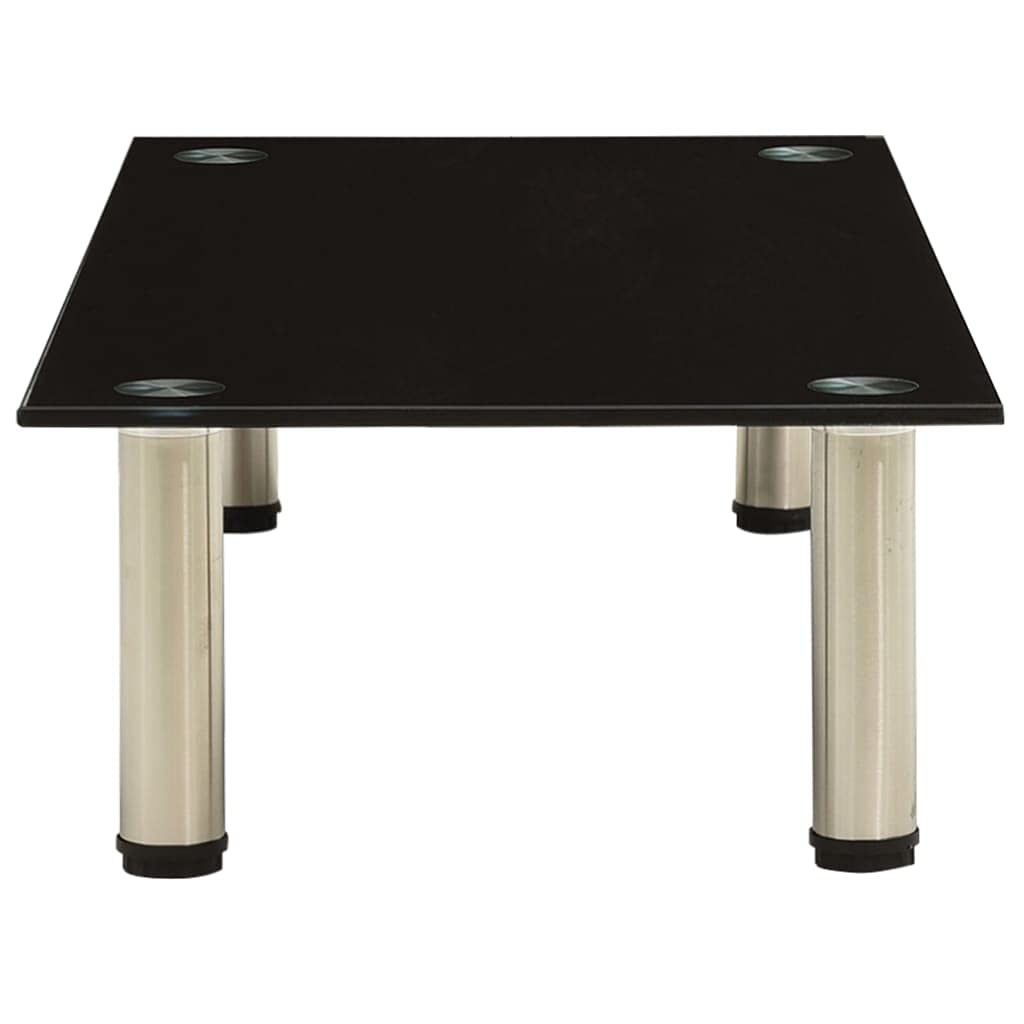 VidaXL Mueble Para TV Mesa Soporte Estante Aparador Salón Sala De Estar Decoración Entretenimiento Moderno Práctico De Vidrio Templado Transparente