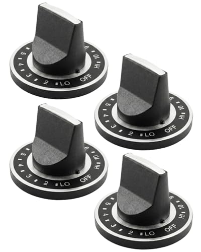 4 Pcs Y700854 Surface Burner Knobs Fit for Jenn Air Cooktop Specific Models