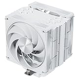 Thermalright Ultra 120 Extreme EVO REV.5 CPU-Kühler, Dual 120 mm PWM-Lüfter, LCP-Flügel, 2400 U/min, 6 Wärmerohre, 157 mm Single Tower, für Intel LGA1700 und AMD AM5/AM4 (weiß)