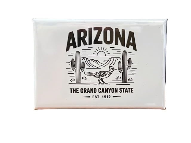 Imán para frigorífico, Arizona Arizona, Est.1912