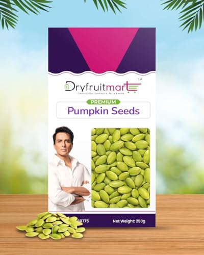 Image of Dryfruit Mart | Pumpkin Seeds 250g | High Protein, Rich in Magnesium & Fiber, Supports Heart Health & Immunity, Healthy Snack. (Pack Of 2)