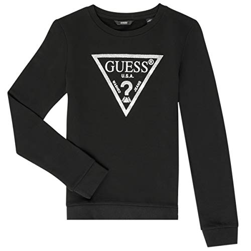 Sweat fille Guess J74q10 K5wk0 A996 Noir 8 ans aux finitions soignées