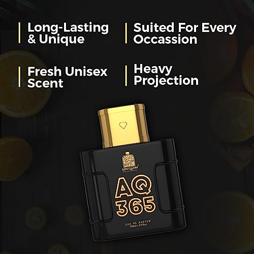 Generic Adil-qadri AQ 365 Perfume | French And Fruity Fragrance | 100ml | Unisex Long Lasting Scent | Eau De Parfum