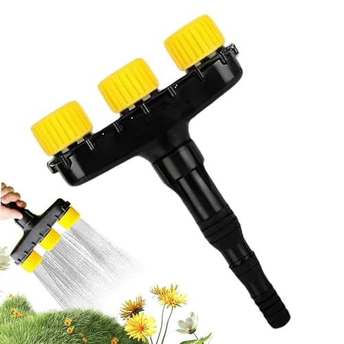 Garden Spray Head Perforated ? modern Adjustable Slip Resistant Heavy, Duty Sprayer Lawn Outdoor, Yard Home House Backyard Outsi