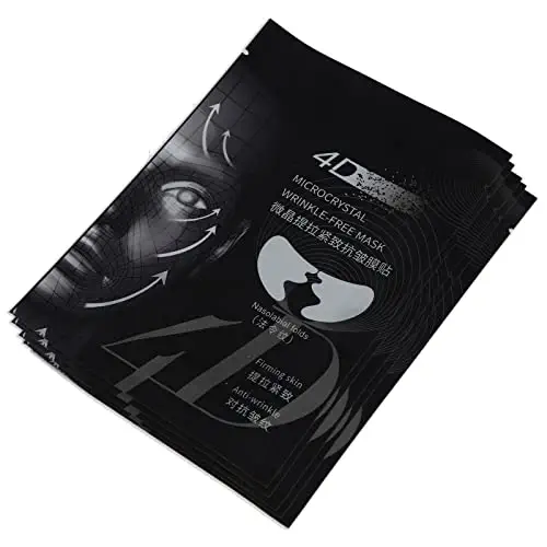 Forehead Wrinkle Smoothing Patch, Safe Fit Hygienic Wrinkle Pad Microcrystalline Gel Skin Nourishing Eco Friendly for Home for Men Women for Travel