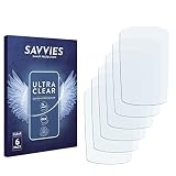 savvies Protector Pantalla compatible con Garmin eTrex Vista H (6 Unidades) Película Ultra Transparente