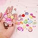 Honbay 30PCS Slime Charms, Assorted Flatback Resin Slime Beads for Scrapbooking, Hair Clip, DIY Crafts, etc (Candy)