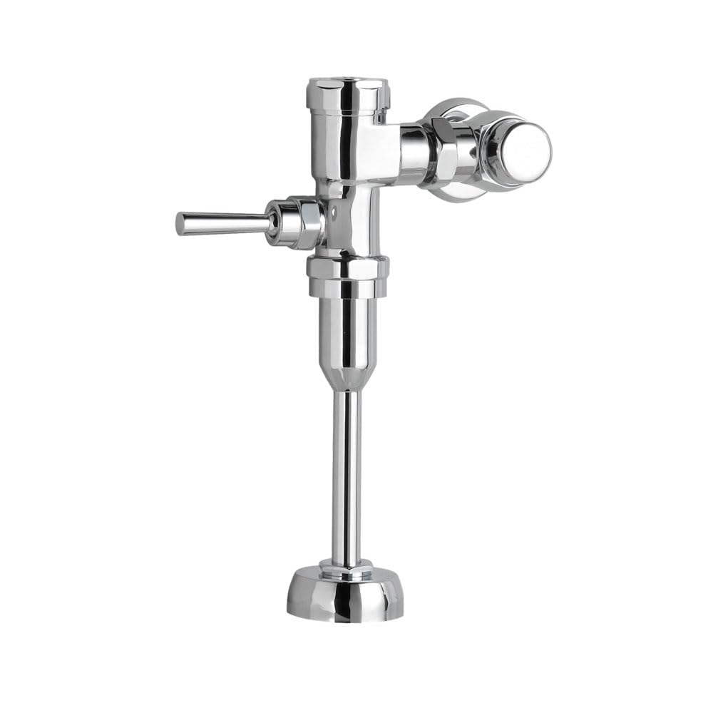 American Standard 6045.051.002 Válvula de descarga orinal de 3/4 pulgadas de espiga superior de 3/4 pulgadas de espiga de 3/4 pulgadas de pulgada, cromo pulido