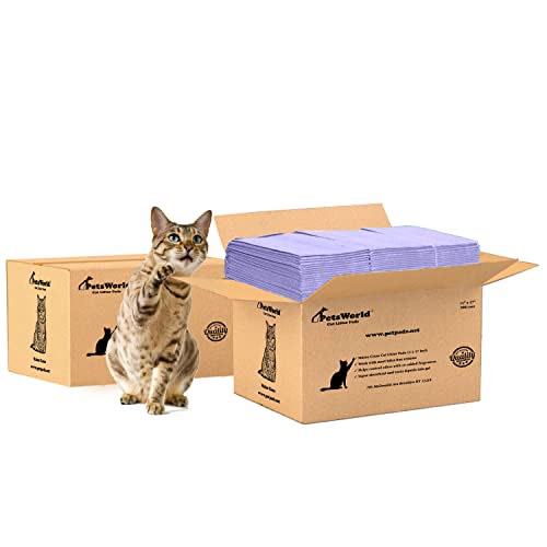 PETSWORLD Cat Pad Refills for Tidy Cats Breeze Litter System (400 Pads)