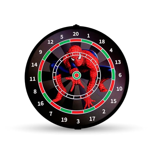 4 Oklu Mıknatıslı Desenli Dart Seti Çift Yönlü Manyetik Dart Askılı Dartboard