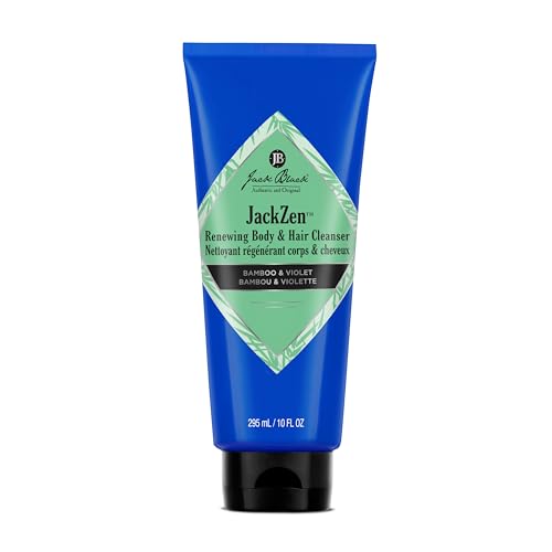 Jack Black JackZen Renewing 2-in-1 Mens Body Wash & Shampoo, 10 Fl Oz