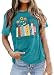 Occupational Therapy Shirts Women: OT Tee Shirt Occupational Therapist T-Shirts Autism Awareness Tops OT Month Gift Green