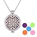 Produktbild Ätherisches Öl Diffusor Halsketteöffnende Leuchtende Halskette Hollow Manhan Duft-Halskette Mit Vollem Duft Ancient Bronze White K Fragrance Pendant-B
