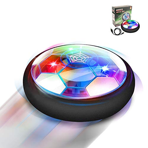 Tuptoel Boys Toys, Kids Indoor Hovering Soccer Toys LED Rechargeable Home Game Set Holiday Toys Best Sports Gifts for Boys Age 3 4 5 6 7 8 9+