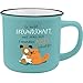Produktbild GRUSS & CO Becher mit Motiv "Freundschaft" | New Bone China Porzellan, Emaille-Optik, 35 cl | Geschenk für Freunde, Frühstück | 73914