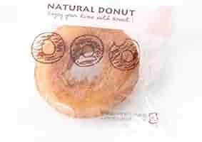 ドーナツ　ピンク Amazon｜cotta 規格袋 ナチュラルドーナツ ピンク 130×160 透明