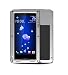 Produktbild HTC U11 Hülle Case, Eastcoo wasserdicht stoßfest Alloy Aluminum Metal Bumper Gorilla Glass Soft silikon Military Schwer Metall Militär starkes stoßfestes hartes Hülle Tasche cover für HTC U11 (silver)