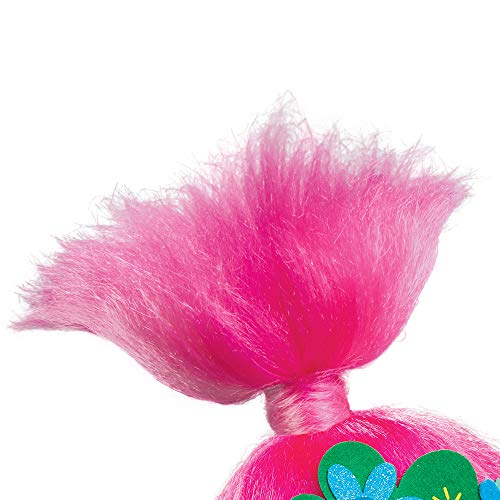 Disguise Trolls World Tour Poppy Wig, Trolls World Tour Child Costume Accessory, Pink Kids Size Movie Character Dress Up Wigs #TOP1